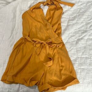 Robert Rodriguez halter neck romper